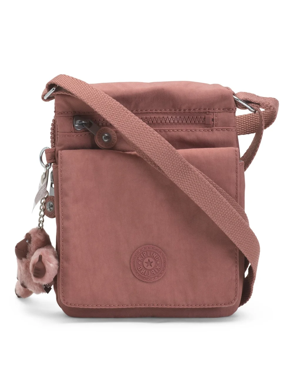 Kipling Small Crossbody Bag in Dusty Rose